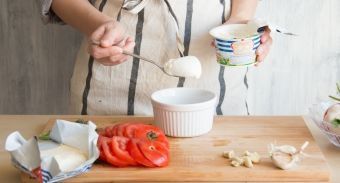 Чесночные помидоры — инструкция по приготовлению, шаг 4