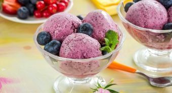 Черничное мороженое — инструкция по приготовлению, шаг 4