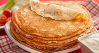 Блинчики на ряженке — инструкция по приготовлению, шаг 4