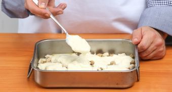 Лазанья с куриным филе и грибами — инструкция по приготовлению, шаг 6
