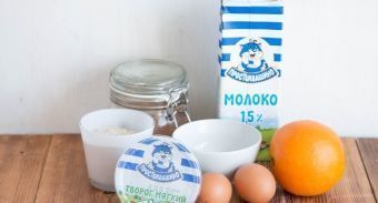 Апельсиновый кекс на овсяной муке — инструкция по приготовлению, шаг 1