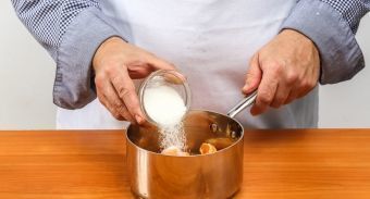 Имбирная панакотта с мандариновым желе — инструкция по приготовлению, шаг 8