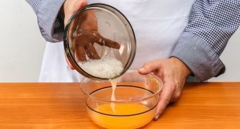 Имбирная панакотта с мандариновым желе — инструкция по приготовлению, шаг 7