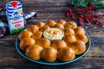 Маленькие булочки с сырным соусом — инструкция по приготовлению, шаг 8