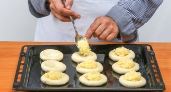 Уральские шаньги с картошкой — инструкция по приготовлению, шаг 4