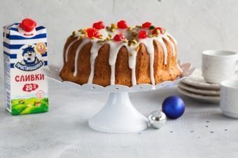 Торт-кольцо с фисташками — инструкция по приготовлению, шаг 10