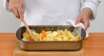 Овощи в медово-горчичном соусе — инструкция по приготовлению, шаг 6