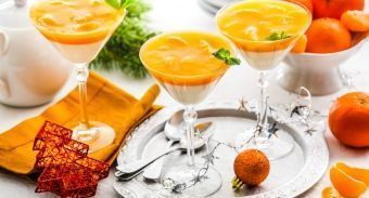 Имбирная панакотта с мандариновым желе — инструкция по приготовлению, шаг 10