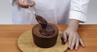 Ореховый кулич с шоколадом — инструкция по приготовлению, шаг 7