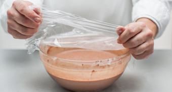 Шоколадные блинчики на кефире — инструкция по приготовлению, шаг 3