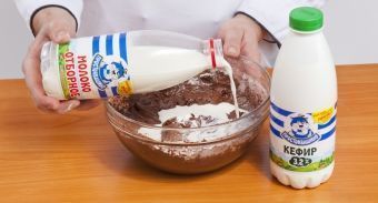 Шоколадный кулич — инструкция по приготовлению, шаг 4