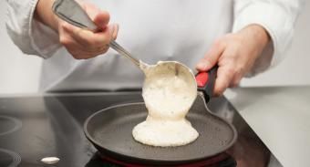 Блинчики на ряженке — инструкция по приготовлению, шаг 3