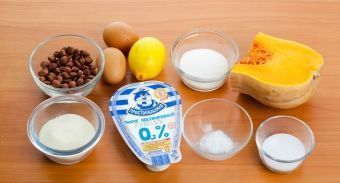 Творожно-тыквенное суфле — инструкция по приготовлению, шаг 1