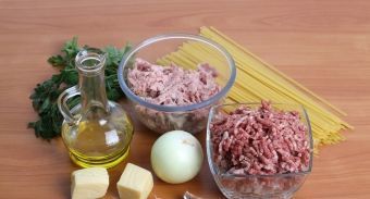 Макароны по-флотски — инструкция по приготовлению, шаг 1