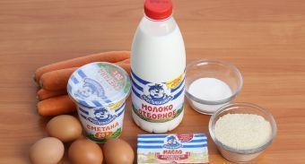 Морковная запеканка — инструкция по приготовлению, шаг 1