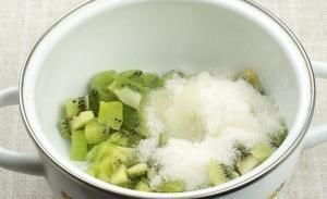 Низкокалорийный торт с киви и бананом — инструкция по приготовлению, шаг 2