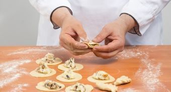 Вареники с картошкой и грибами — инструкция по приготовлению, шаг 4