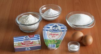 Творожные  кексы — инструкция по приготовлению, шаг 1