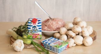 Куриные митболы в сливочном пюре — инструкция по приготовлению, шаг 1