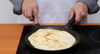 Мешочки с сыром и ветчиной — инструкция по приготовлению, шаг 3