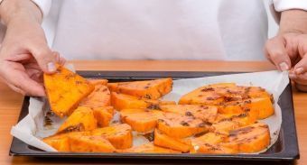 Пряная тыква запеченная в духовке — инструкция по приготовлению, шаг 4