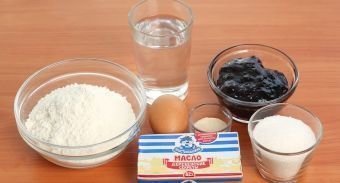 Мини-круассаны со смородиновым джемом — инструкция по приготовлению, шаг 1