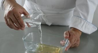 Чернично-сметанное желе — инструкция по приготовлению, шаг 1