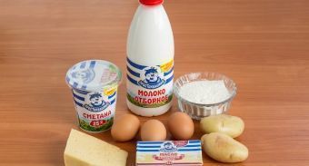 Вареники с картошкой и сыром — инструкция по приготовлению, шаг 1