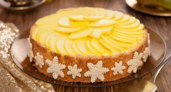 Песочный торт с ванильно-грушевым суфле — инструкция по приготовлению, шаг 8