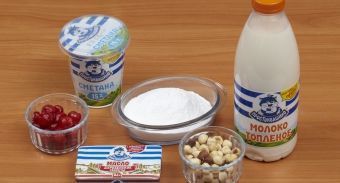 Пасха на топленом молоке — инструкция по приготовлению, шаг 1