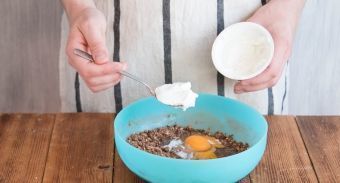 Апельсиновый кекс на овсяной муке — инструкция по приготовлению, шаг 4