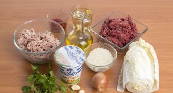 Ленивые голубцы из пекинской капусты — инструкция по приготовлению, шаг 1