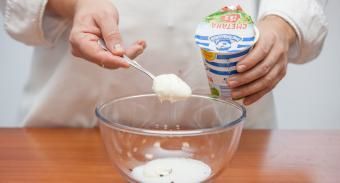 Блинный торт со сметанным кремом — инструкция по приготовлению, шаг 2