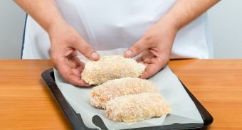 Рулетики из индейки с яблоками — инструкция по приготовлению, шаг 5