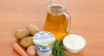 Куриный суп с галушками — инструкция по приготовлению, шаг 1