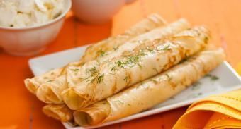 Классические блины на кефире — инструкция по приготовлению, шаг 6