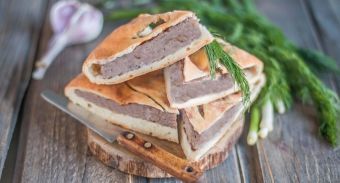 Фыдджын (осетинский пирог с мясом) — инструкция по приготовлению, шаг 15