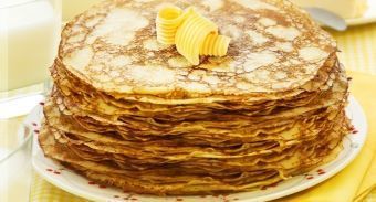 Манные блины на молоке — инструкция по приготовлению, шаг 8