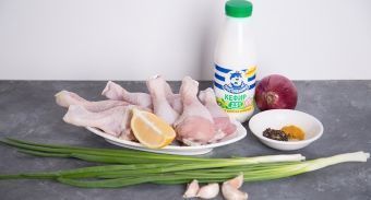 Шашлык из курицы на кефире — инструкция по приготовлению, шаг 1