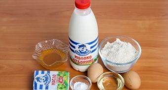 Блины из овсяной муки на молоке — инструкция по приготовлению, шаг 1