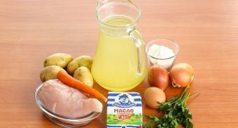 Суп с мясными клецками — инструкция по приготовлению, шаг 1