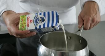 Чернично-сметанное желе — инструкция по приготовлению, шаг 2