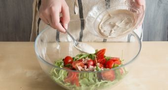 Сицилийский салат с тунцом — инструкция по приготовлению, шаг 4