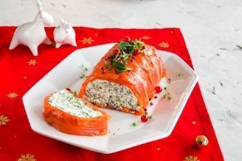 Творожный террин с лососем — инструкция по приготовлению, шаг 10