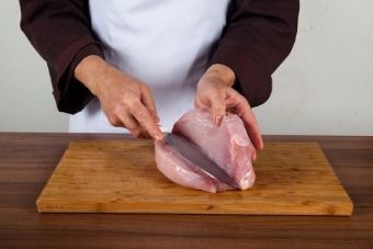 Рулет из индейки с печенкой — инструкция по приготовлению, шаг 3