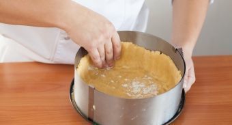 Песочный торт с ванильно-грушевым суфле — инструкция по приготовлению, шаг 11