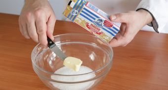 Творожные  кексы — инструкция по приготовлению, шаг 2