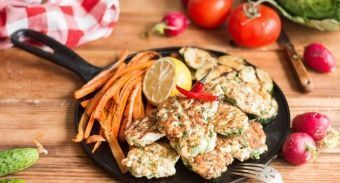 Куриные котлеты с сыром тофу — инструкция по приготовлению, шаг 8