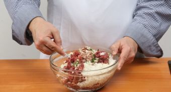 Ленивые голубцы из пекинской капусты — инструкция по приготовлению, шаг 3