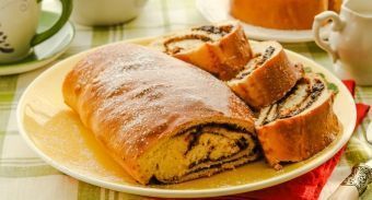 Медовый рулет с маком — инструкция по приготовлению, шаг 8